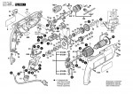 Bosch 0 603 161 976 CSB 650-2 RP Percussion Drill 240 V / GB Spare Parts CSB650-2RP